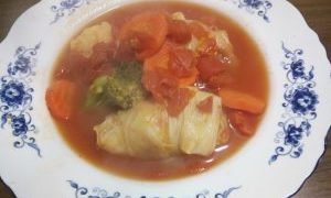 業務スーパーのロールキャベツで、節約ごはん