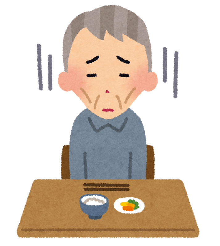 旦那さん ガリガリに痩せて可哀想だ お茶のいっぷく